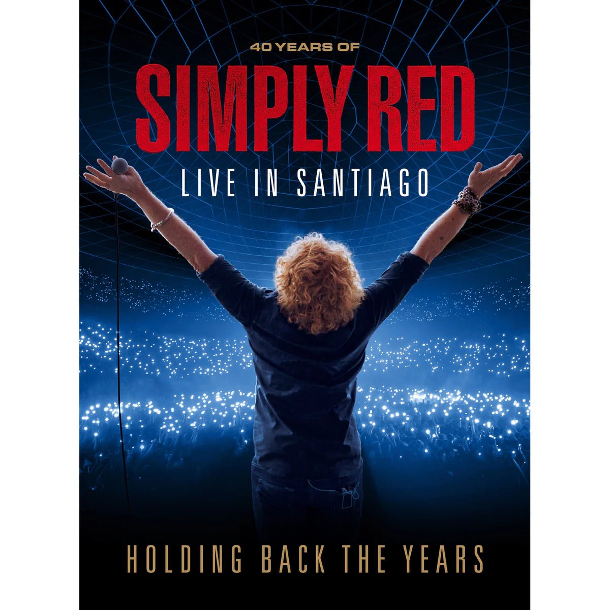 Simply Red Live In Santiago Blu-ray DVD concert cover artwork