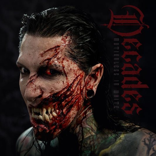 Motionless In White Decades CD heavy metal album cover artwork sleeve