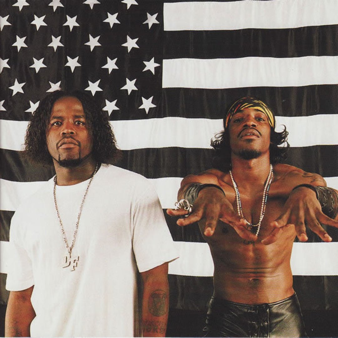 Outkast Stankonia CD album artwork classic hip hop duo futuristic cover design