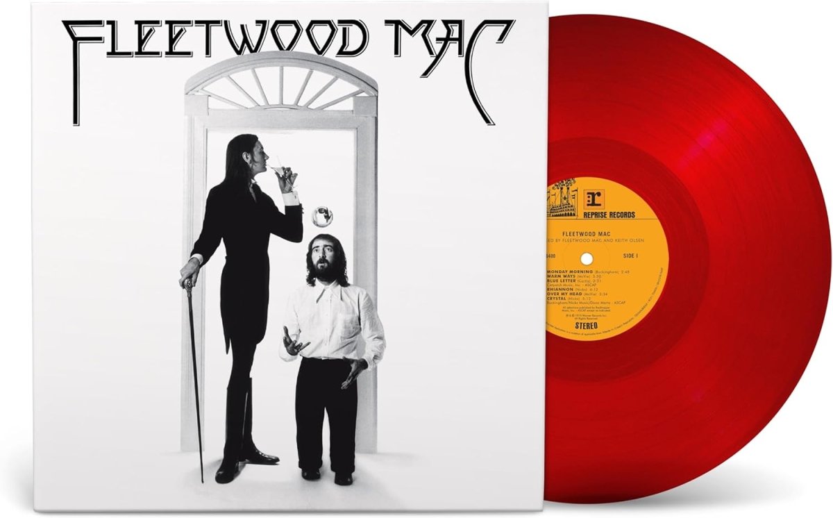 Fleetwood Mac 1975 album LP ruby vinyl featuring Rhiannon and Landslide UK