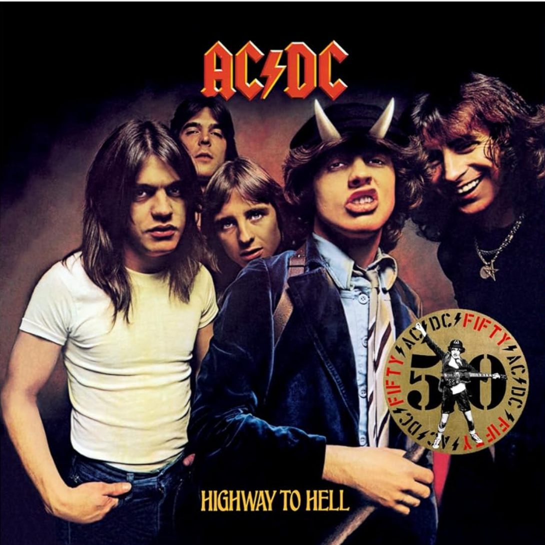 AC DC Highway To Hell LP Hellfire vinyl album cover artwork
