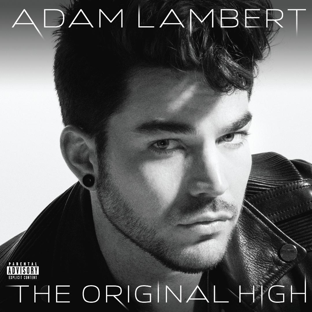 Adam Lambert The Original High CD album cover artwork