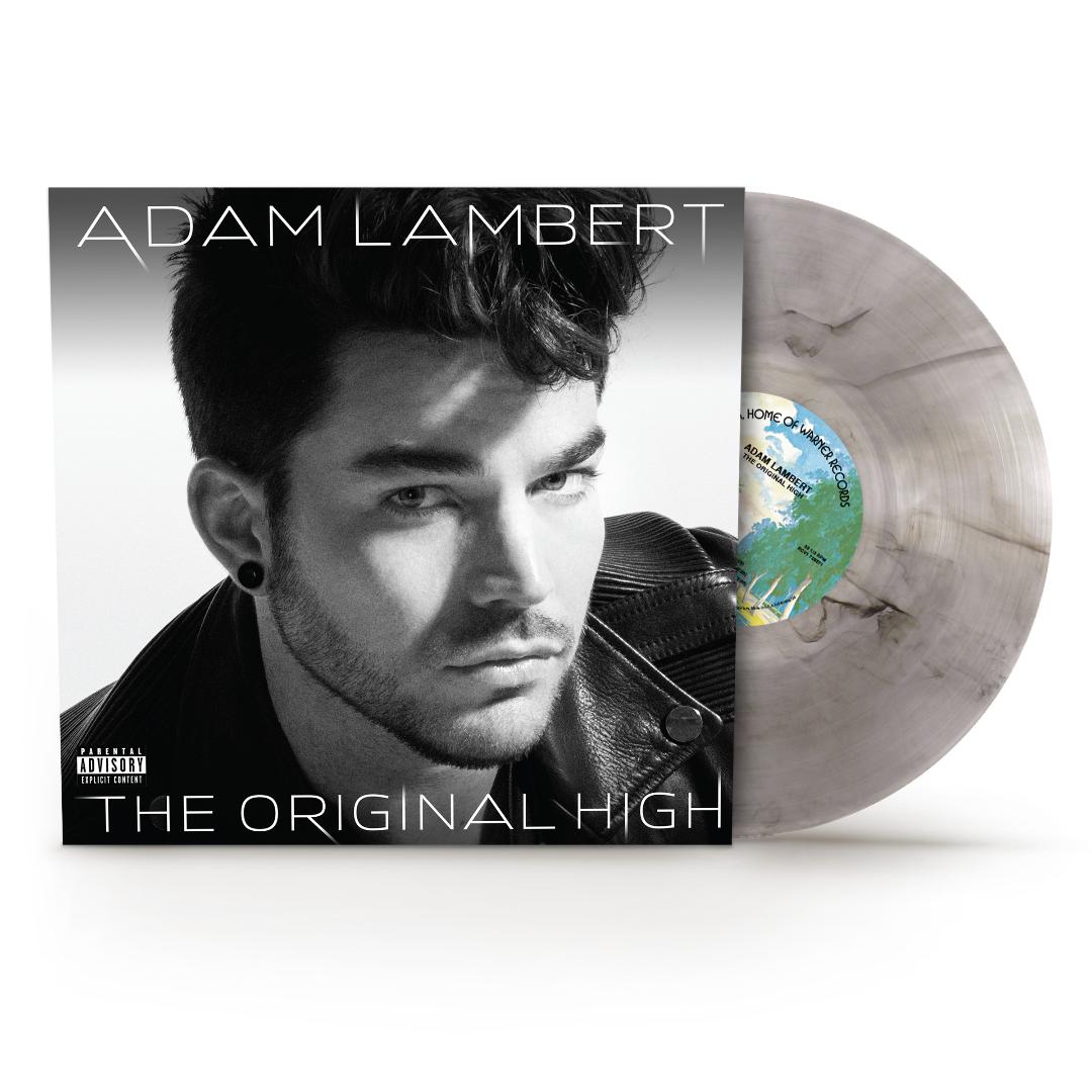 The Original High Adam Lambert coloured vinyl album sleeve design
