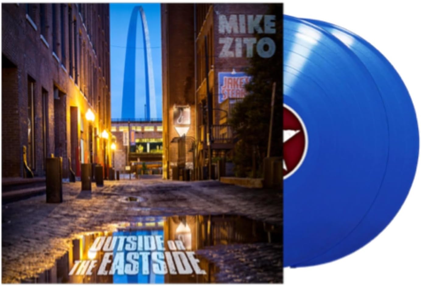 Outside Or The Eastside Mike Zito coloured vinyl blues rock sleeve