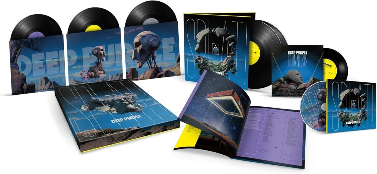 Splat Deep Purple deluxe box set sleeve design