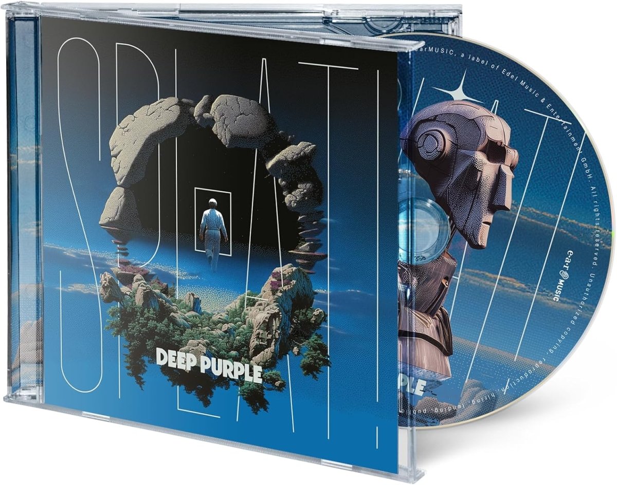 Splat Deep Purple CD hard rock sleeve design