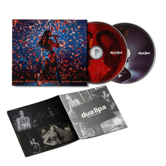Live From Mexico City Dua Lipa double CD sleeve design
