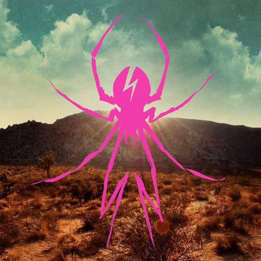 My Chemical Romance Danger Days green sludge vinyl 2LP artwork