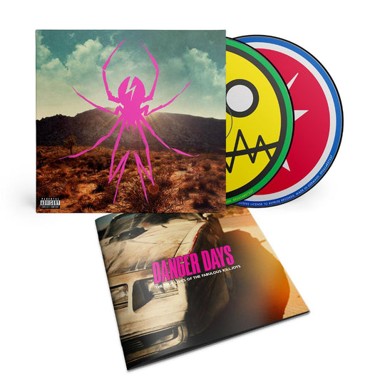 Danger Days The True Lives Of The Fabulous Killjoys CD sleeve design