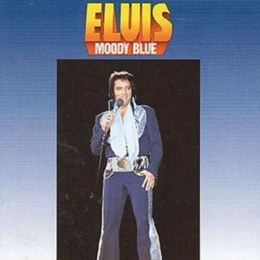 Elvis Presley Moody Blue CD jewel case classic country pop album artwork disc
