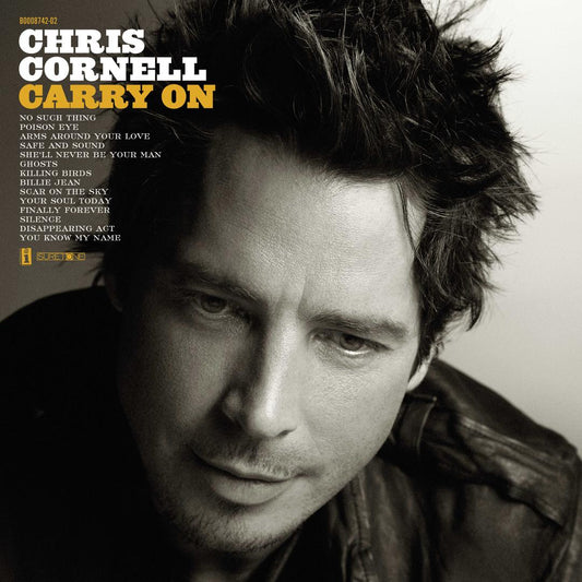 Chris Cornell Carry On 2LP gatefold vinyl album cover rock solo collection