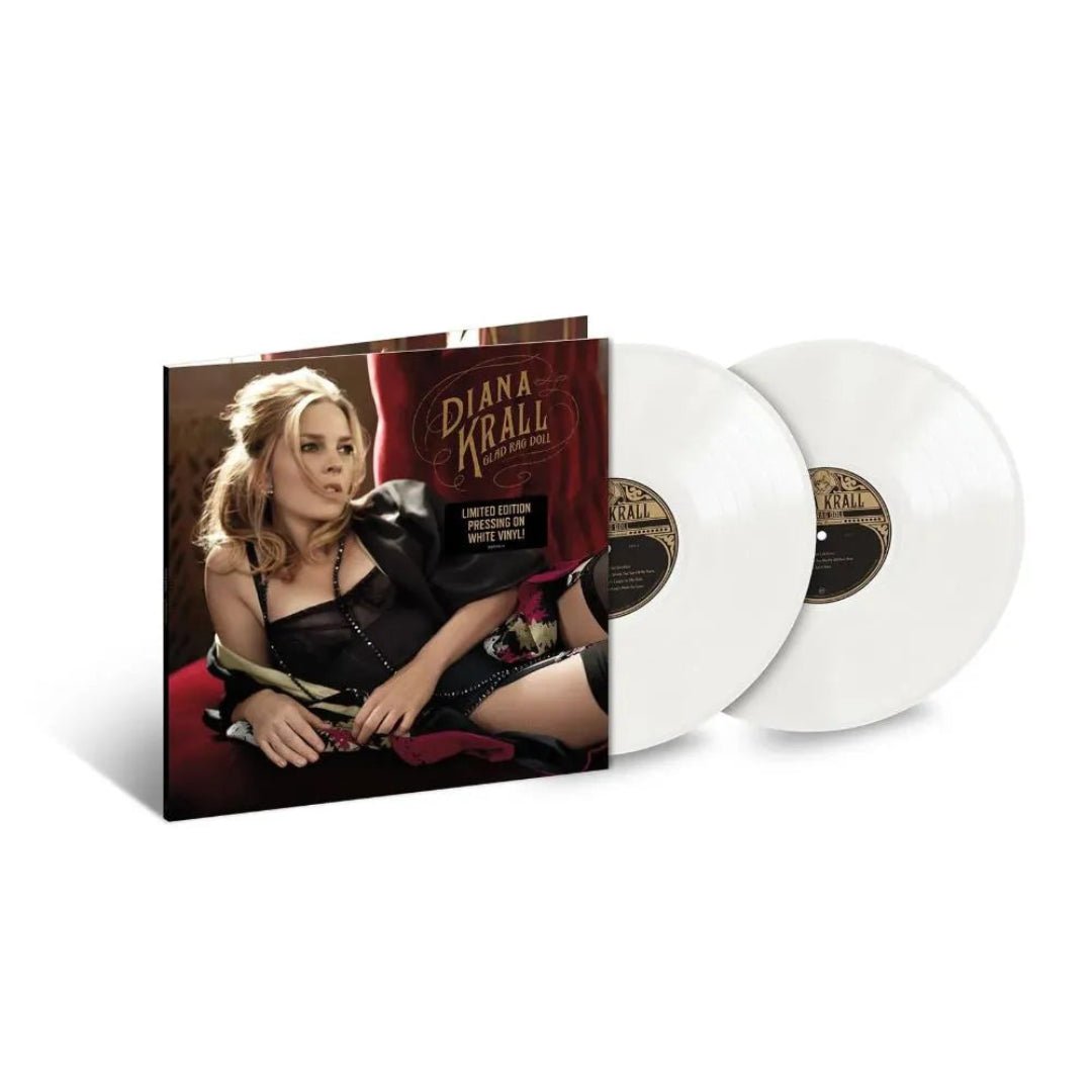 Diana Krall Glad Rag Doll double white vinyl LP featuring vintage jazz classics