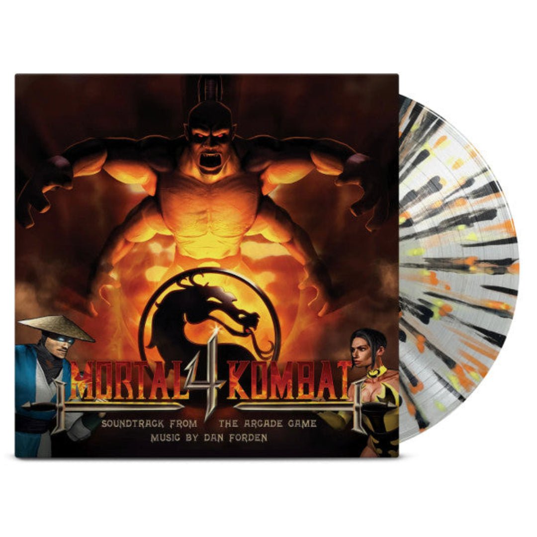 Dan Forden Mortal Kombat 4 vinyl sleeve design game soundtrack