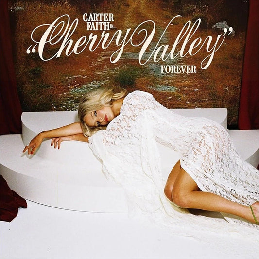 Cherry Valley Forever Gold Vinyl LP country pop release design