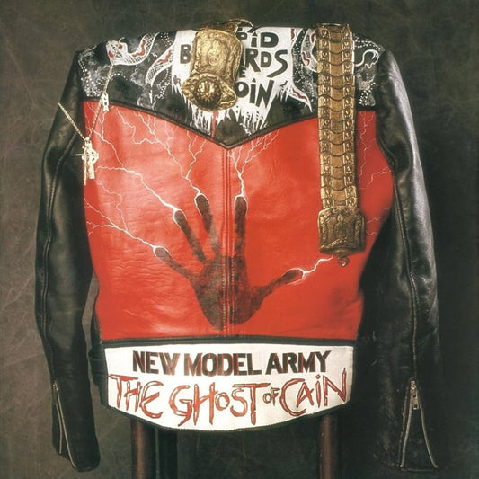 New Model Army The Ghost Of Cain LP vinyl album with post punk artwork sleeve art 