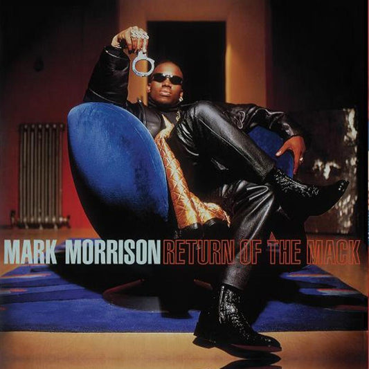 Mark Morrison Return Of The Mack LP orange marble vinyl with iconic R&B artwork