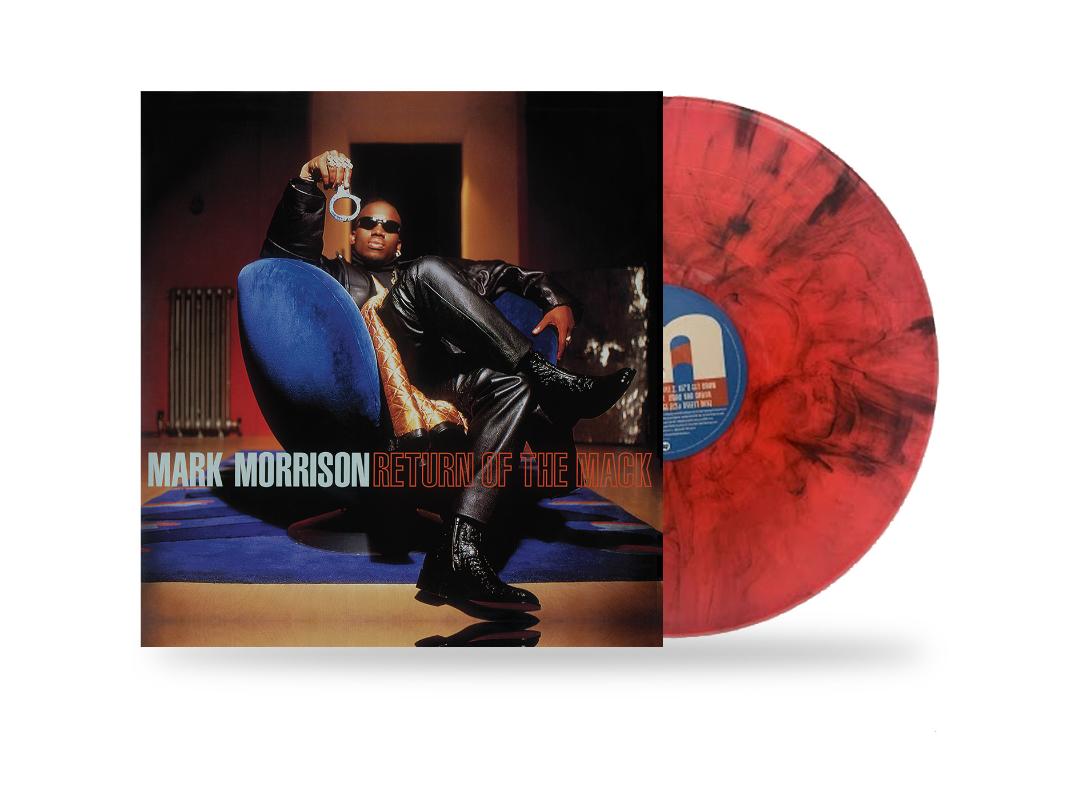 Mark Morrison Return Of The Mack LP limited orange marble vinyl edition record