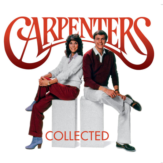 Carpenters Collected 2LP clear vinyl greatest hits album cover artwork