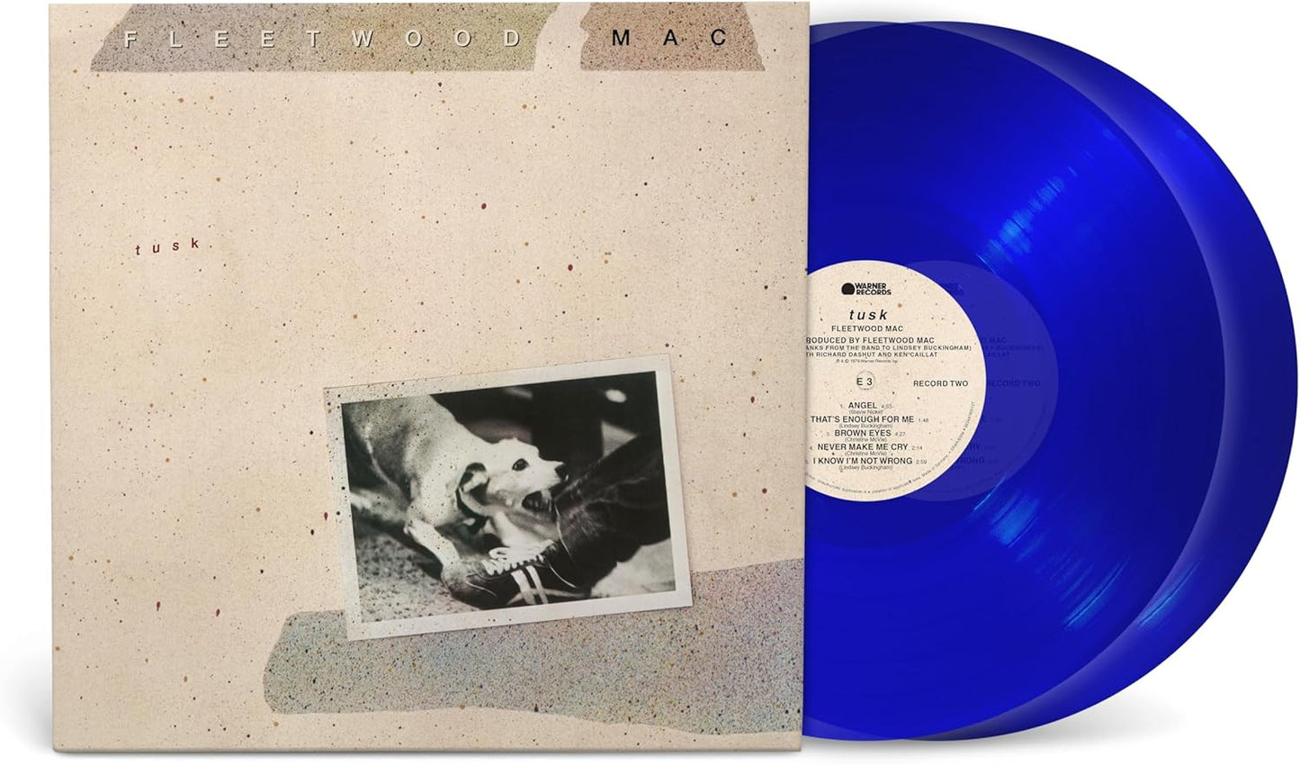 Fleetwood Mac Tusk 2 LP blue coloured vinyl classic rock double album release