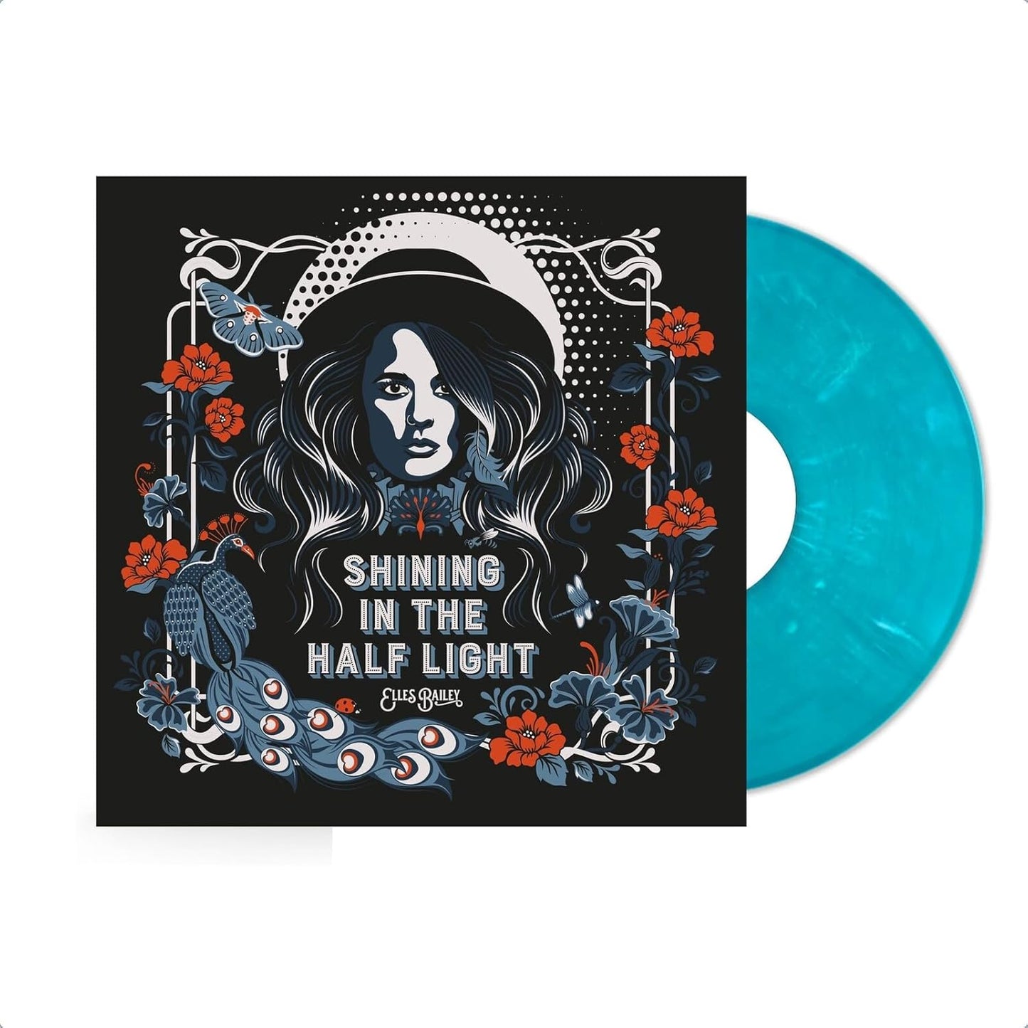 Shining in the Half Light by Elles Bailey coloured splatter vinyl record