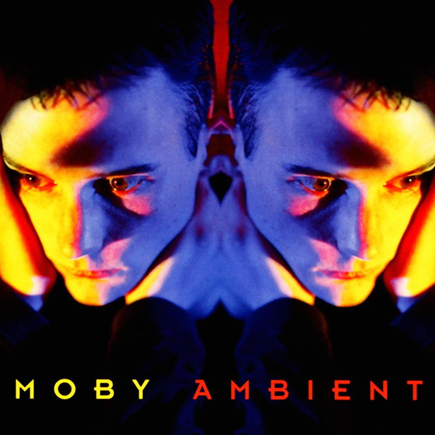 Moby Ambient LP vinyl album cover minimalist electronic music artwork