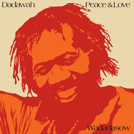 Dadawah Peace & Love LP orange vinyl roots reggae spiritual Nyabinghi release.
