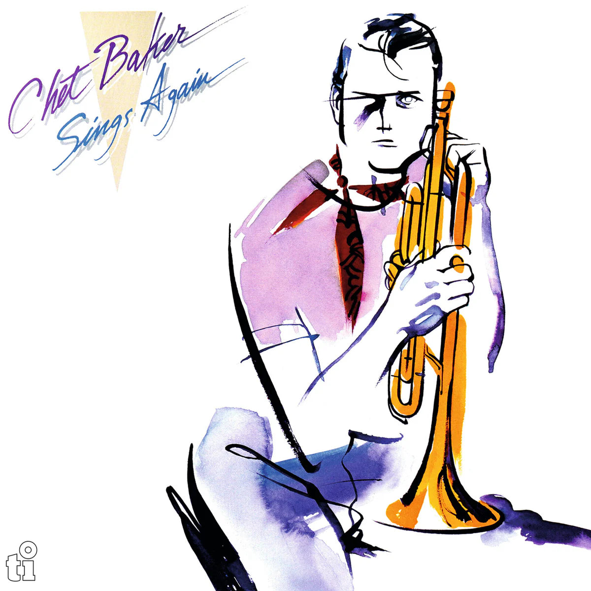 Chet Baker Sings Again LP gold vinyl jazz vocals classic standards album.
