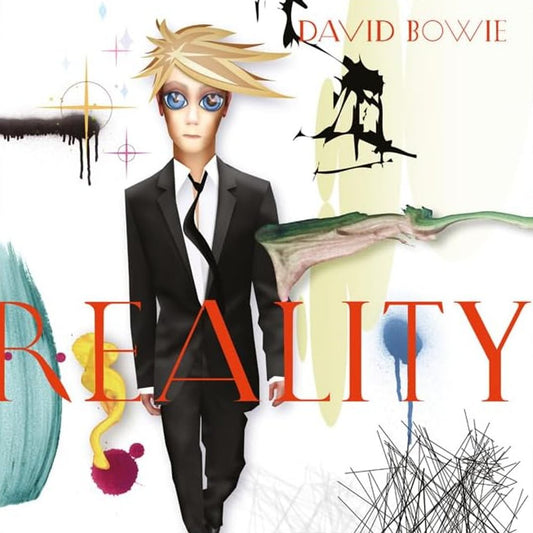 David Bowie Reality CD album modern art rock studio release disc.
