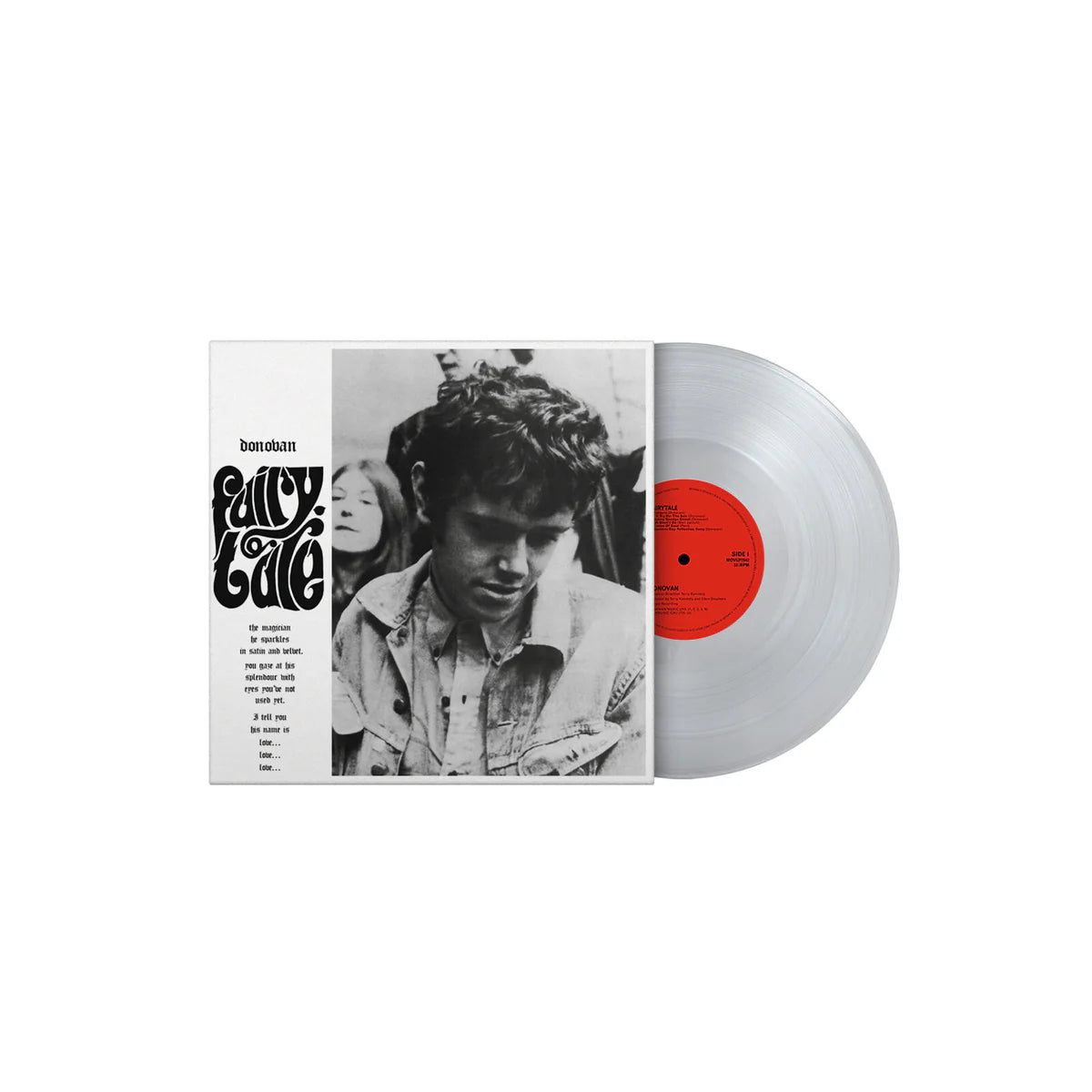 Fairytale by Donovan clear vinyl edition singer songwriter release