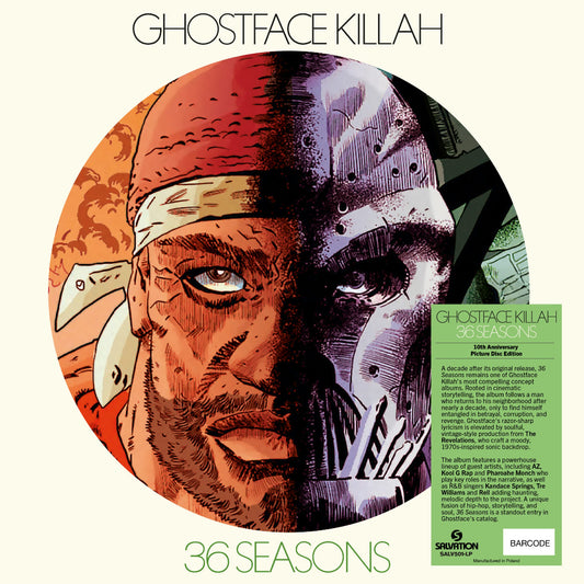 Ghostface Killah 36 Seasons LP Picture Disc hip hop concept album vinyl