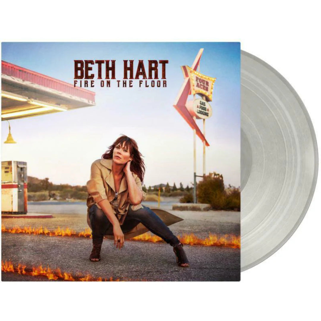 Fire On The Floor by Beth Hart clear vinyl LP soulful rock record today