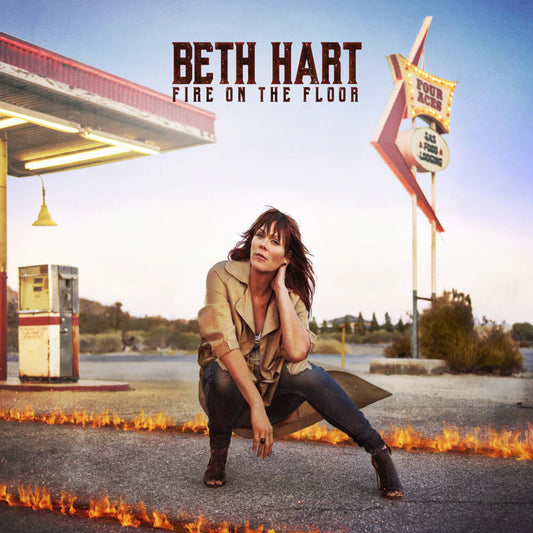 Beth Hart Fire On The Floor LP clear vinyl blues rock soul album release