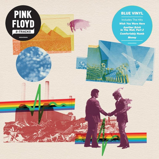 Pink Floyd 8 Tracks LP blue vinyl progressive rock archival style release