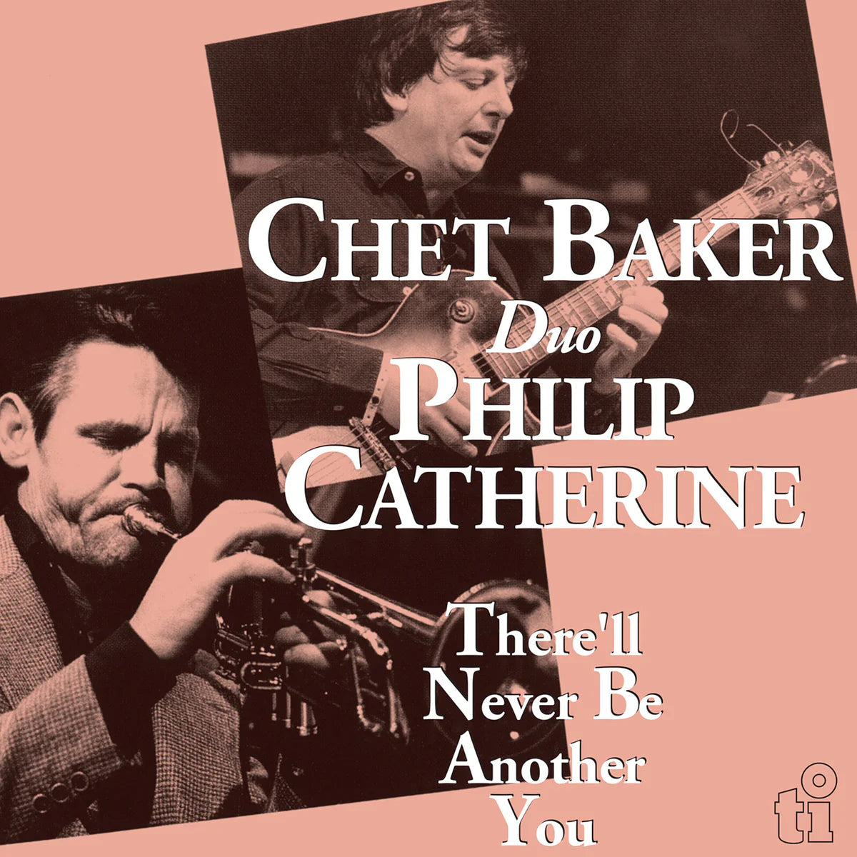 Chet Baker Philip Catherine There'll Never Be Another You blue vinyl LP jazz