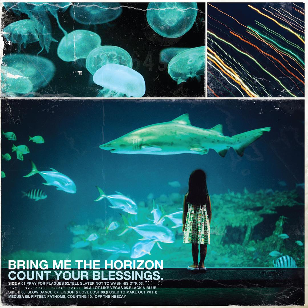 Bring Me The Horizon Count Your Blessings LP debut metalcore vinyl album cover