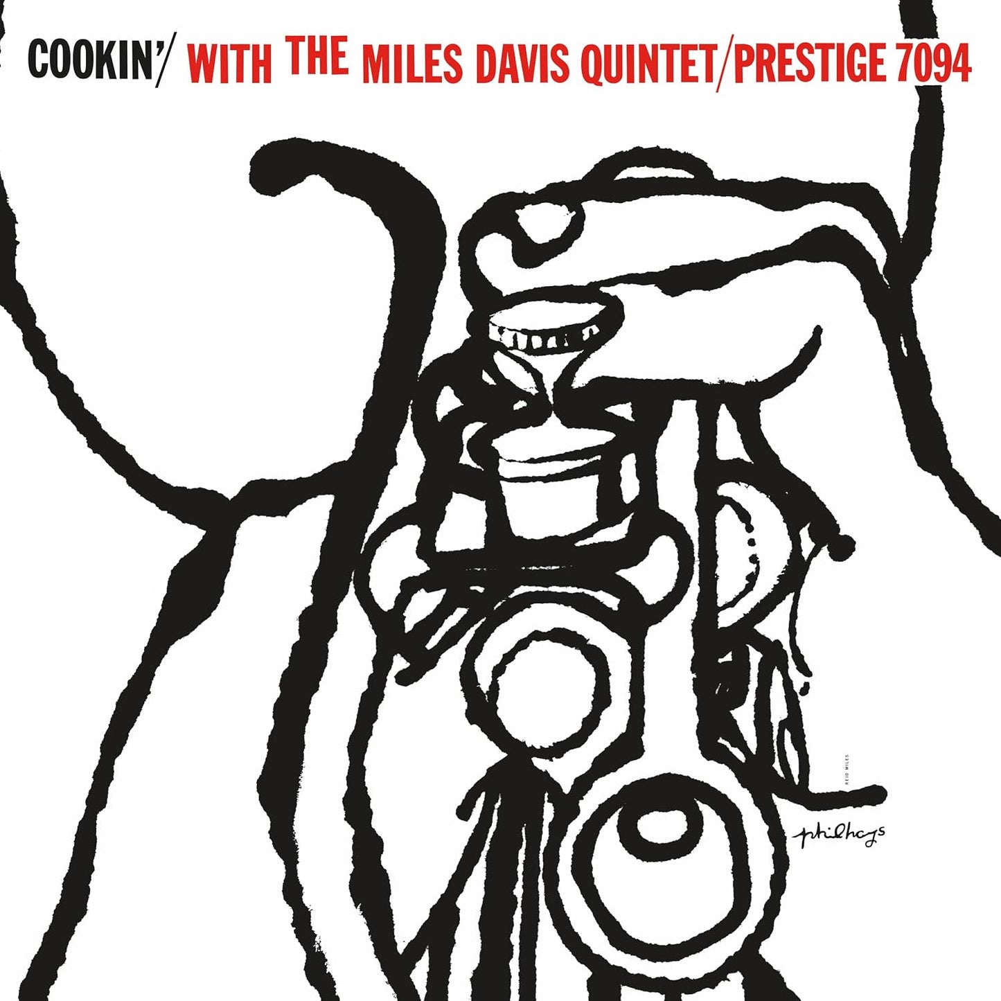 Cookin With The Miles Davis Quintet LP featuring classic hard bop jazz performances