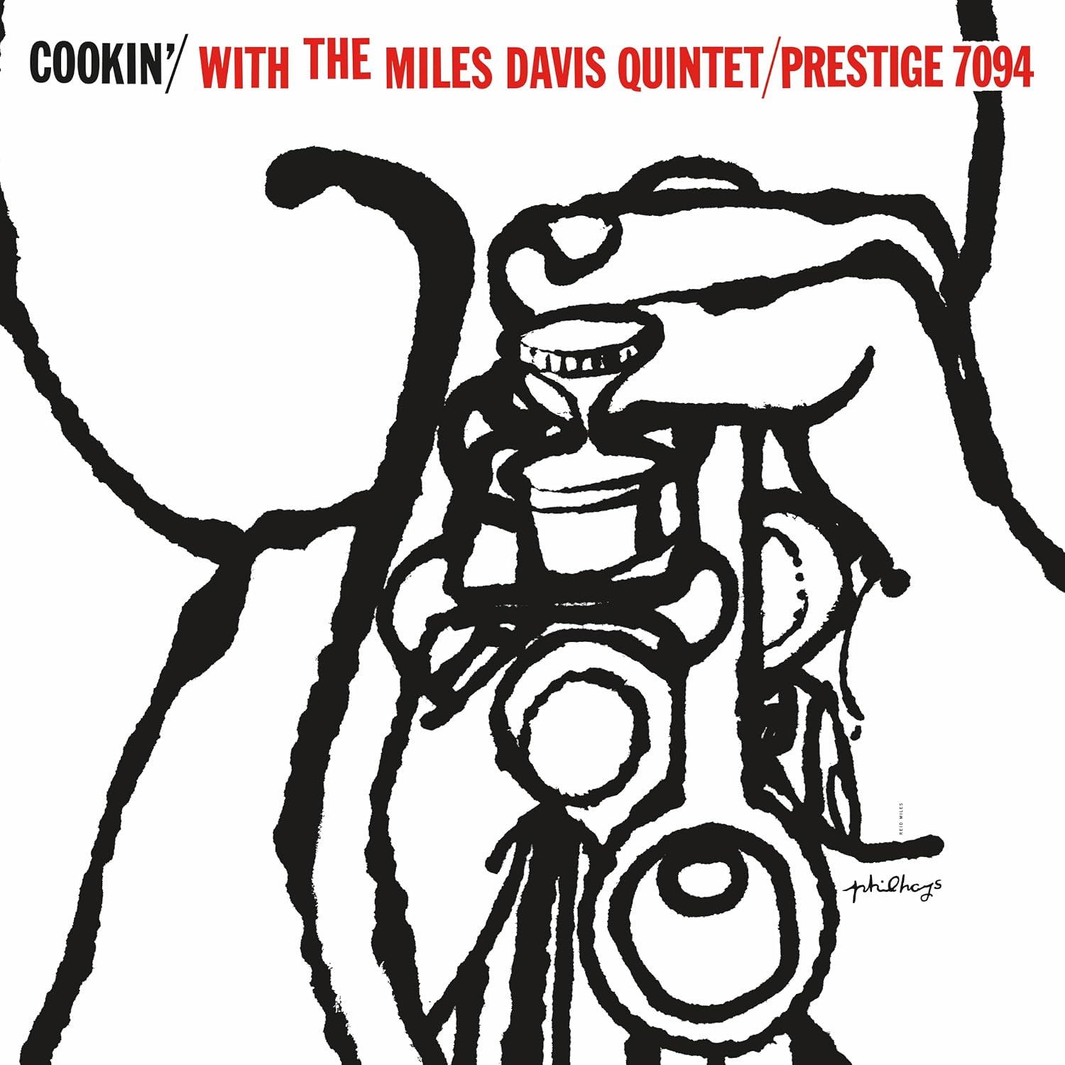Cookin With The Miles Davis Quintet LP featuring classic hard bop jazz performances