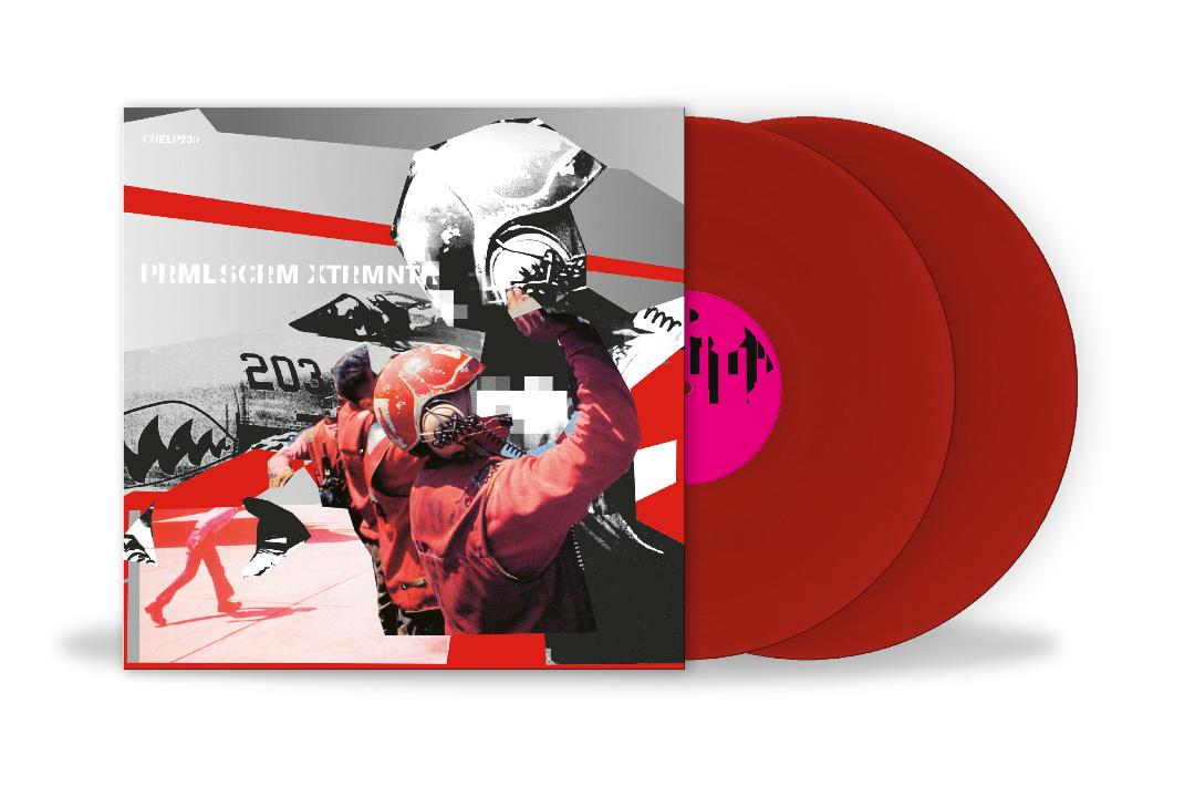 XTRMNTR by Primal Scream double red vinyl edition with industrial rock influences