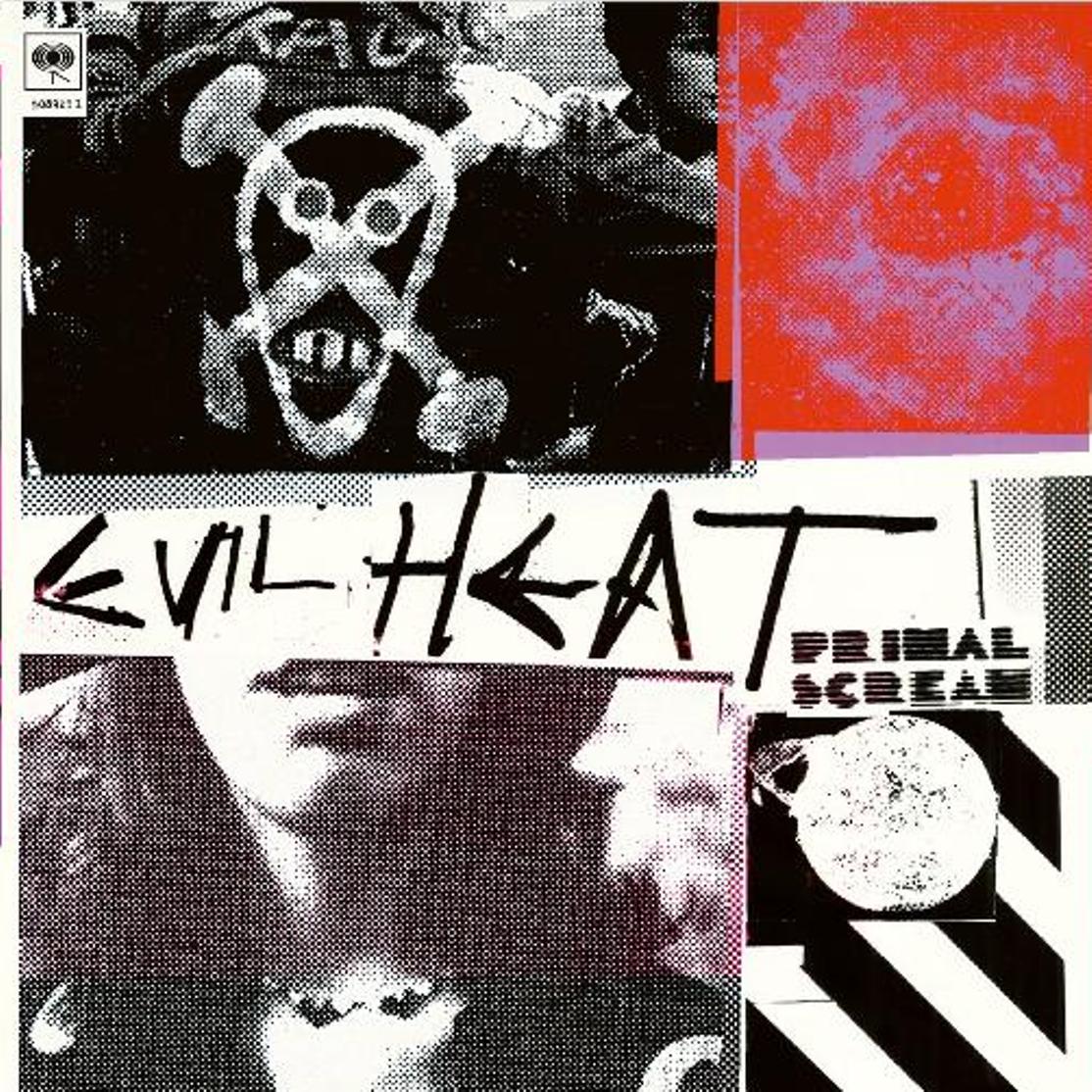 Primal Scream Evil Heat music CD blending dance beats and alternative rock energy
