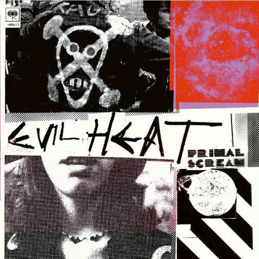Evil Heat by Primal Scream 2 LP Pink Vinyl with techno and dub influences