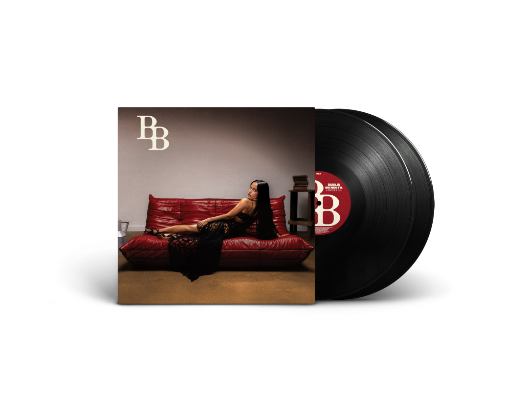 Becky G Baraja Bendita LP showcasing expressive vocals and modern Latin sounds