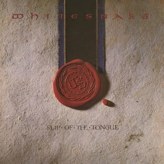 Whitesnake vinyl record featuring the Slip Of The Tongue studio album