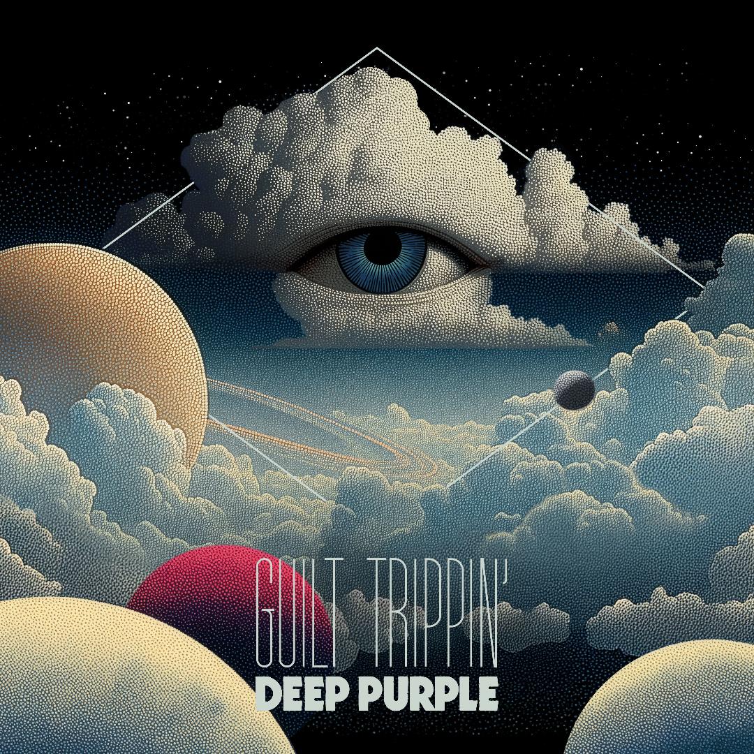Deep Purple CD single featuring the track Guilt Trippin and classic rock energy