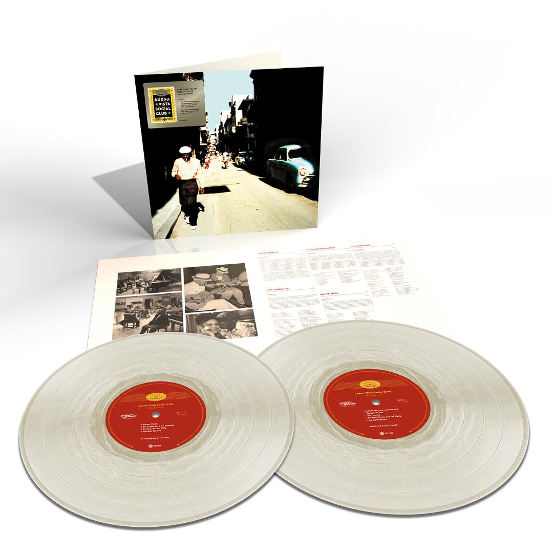 Buena Vista Social Club double vinyl in Pearl Sunrise colour with Afro-Cuban rhythms