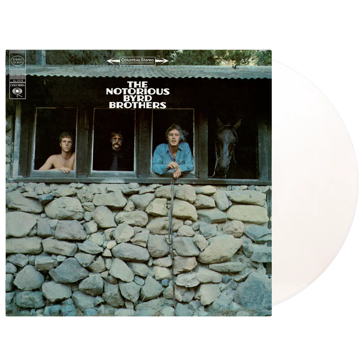 The Notorious Byrd Brothers by The Byrds white vinyl classic rock record