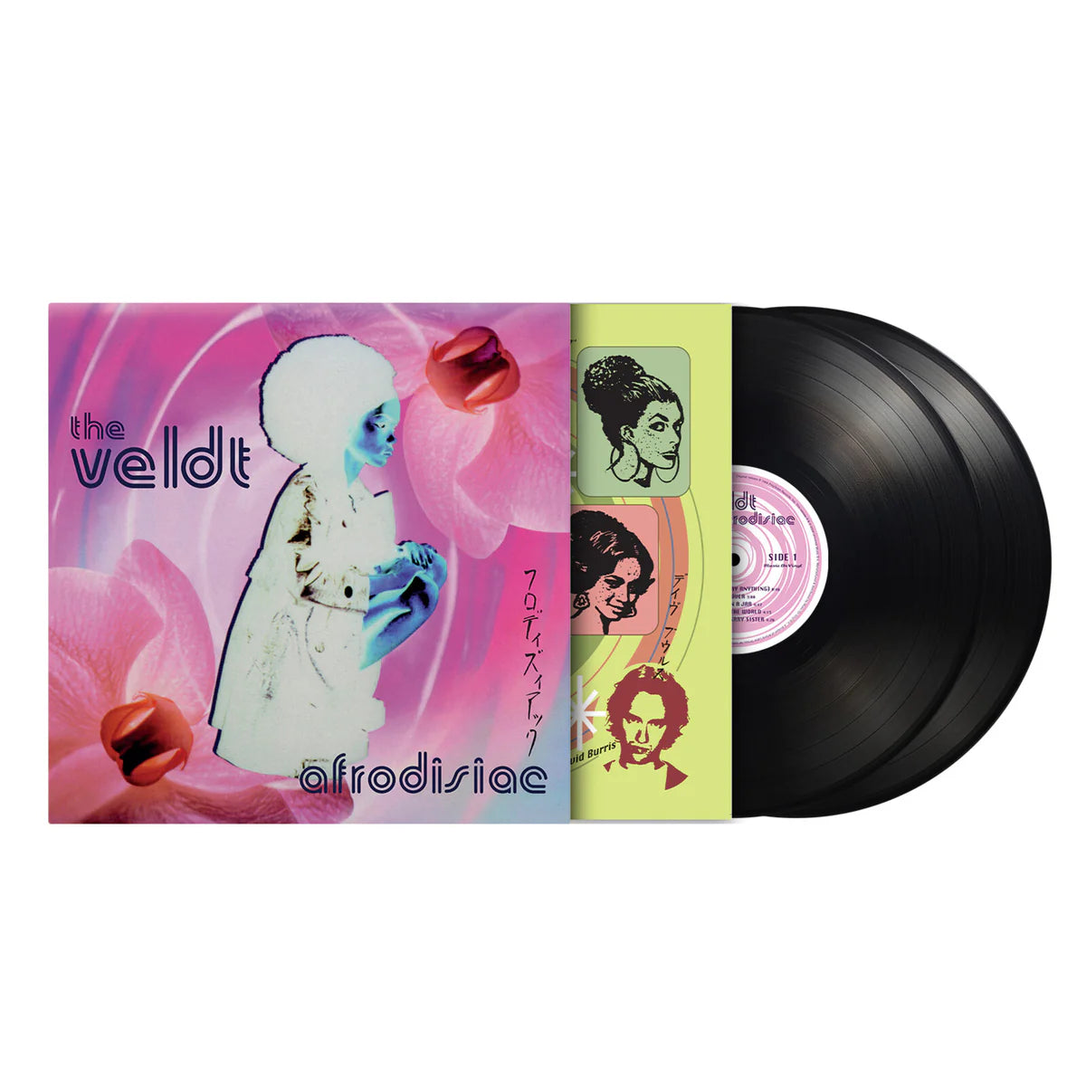 Afrodisiac by The Veldt double vinyl album with atmospheric alternative rock sounds