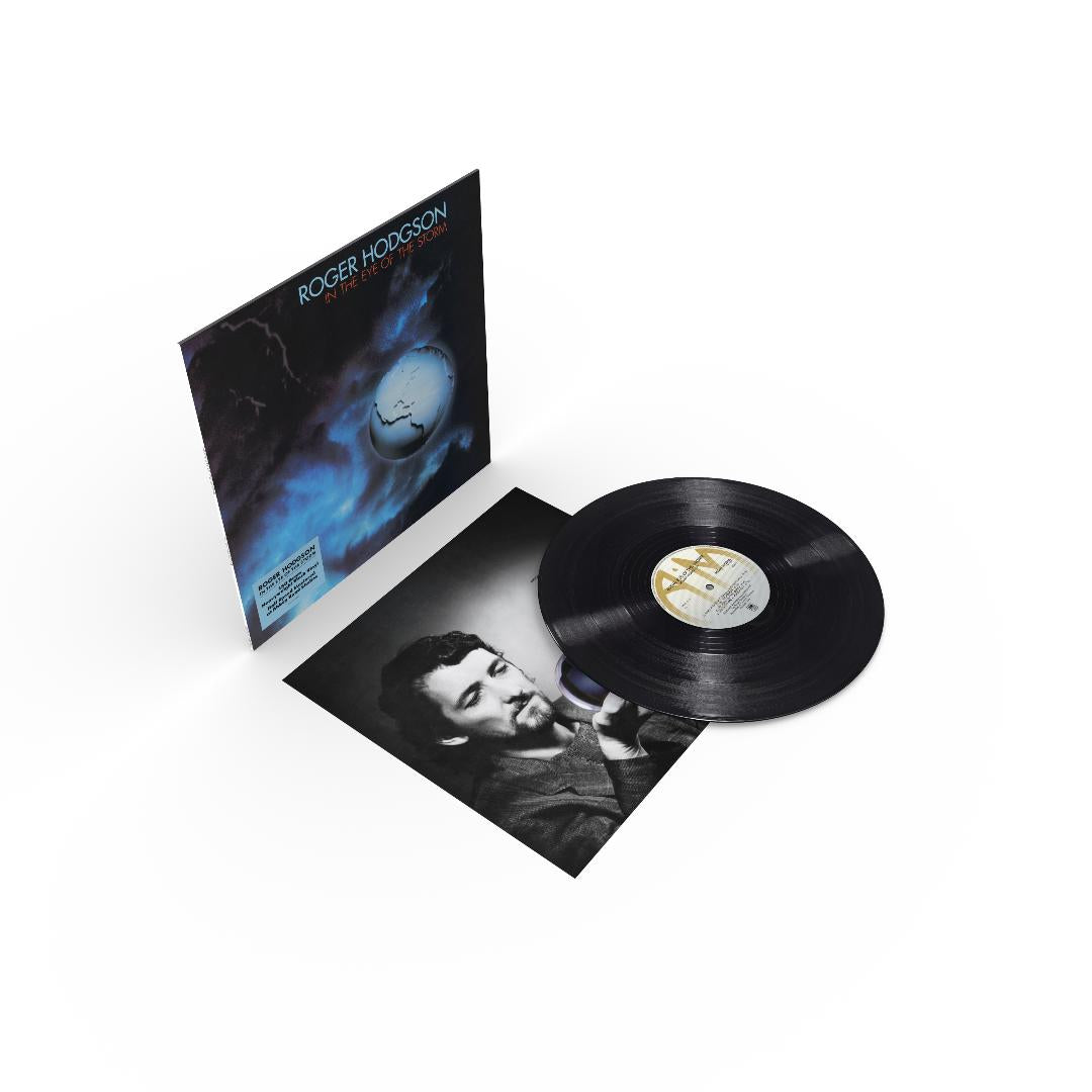 In The Eye Of The Storm by Roger Hodgson vinyl album with atmospheric songwriting
