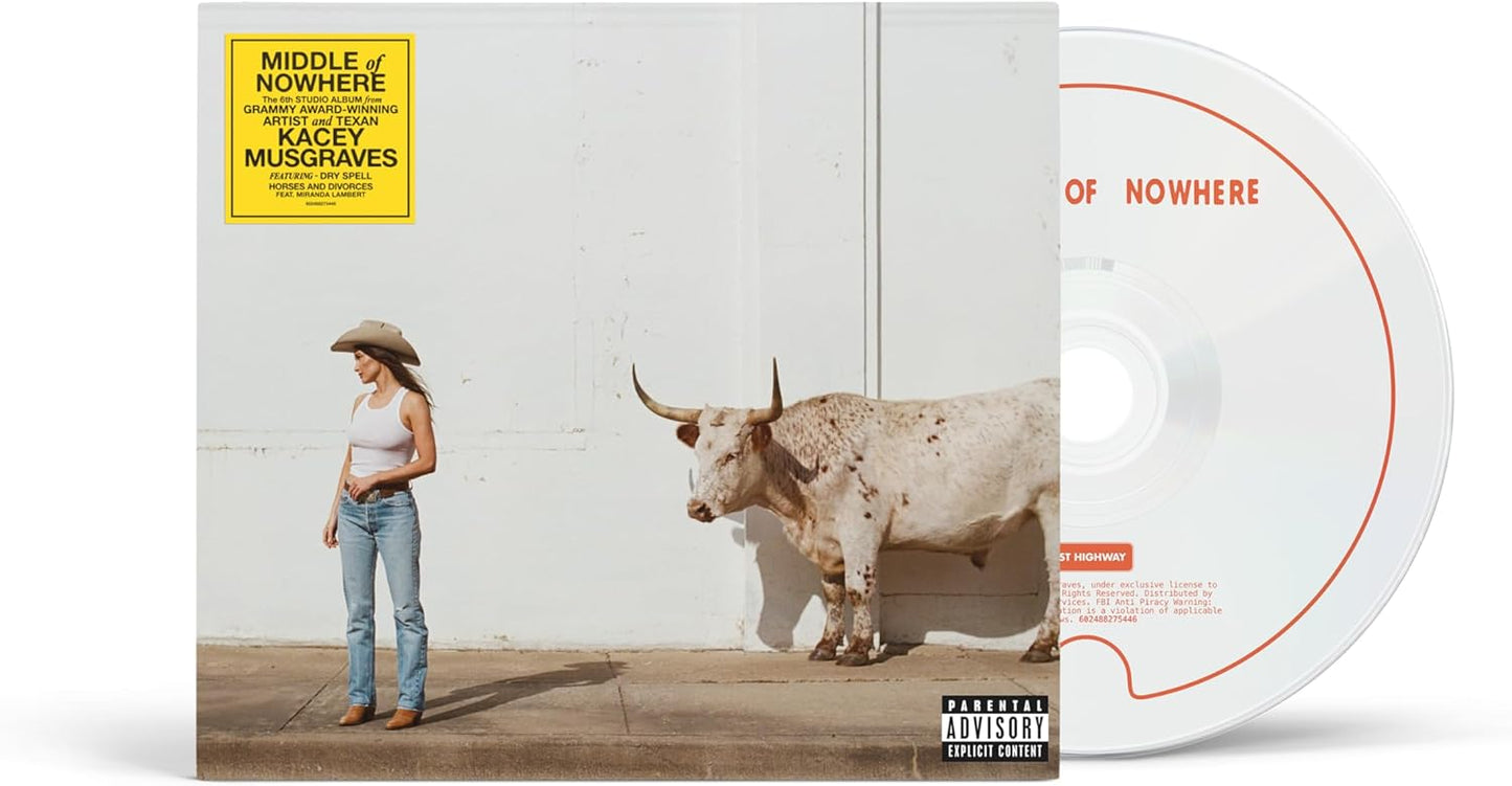 Kacy Musgraves - Middle Of Nowhere CD  digipak cover