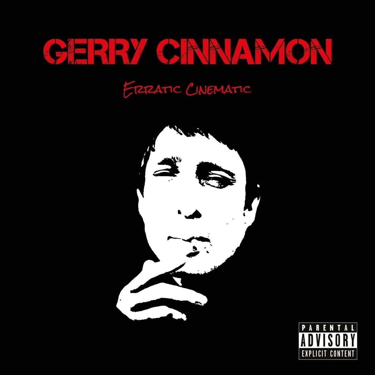 Gerry Cinnamon Erratic Cinematic Red Vinyl LP Singer Songwriter Release