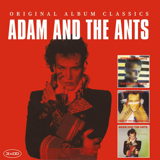 Adam And The Ants Original Album Classics 3 CD Collection Featuring Hit Albums